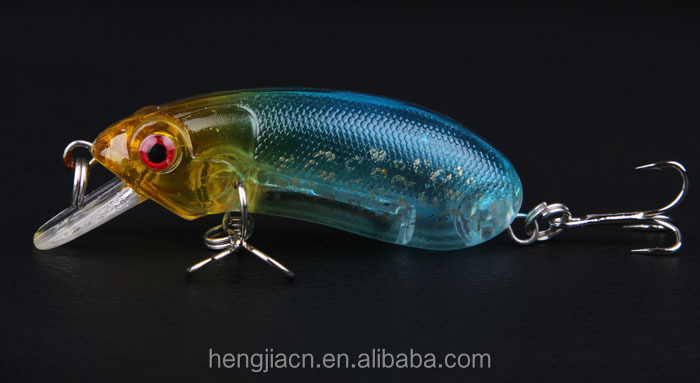 クランクhengjia60mm海釣りのルアーミノー妖精6センチメートル9.8g＃6フック釣りルアーベイトクランクベイトフローティングルアーラトル仕入れ・メーカー・工場