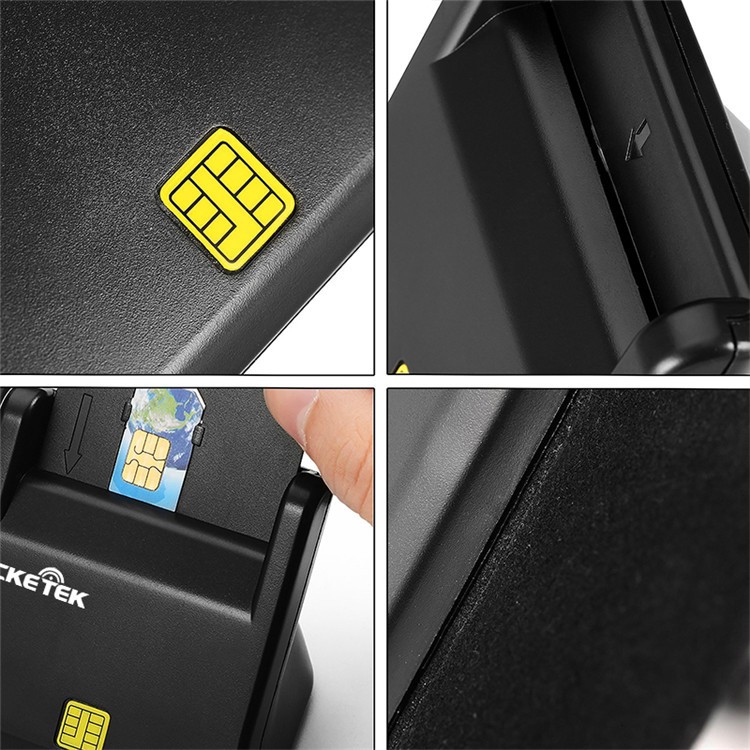 Multifunctional Smart Debit Card Reader and Writer with SIM card adapter