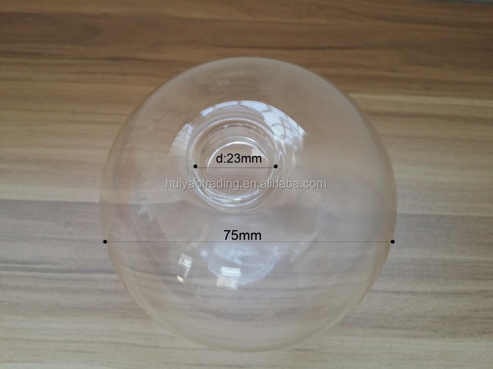 透明と つや消し ホウケイ酸ボール ガラス ランプ シェード で ネジ仕入れ・メーカー・工場