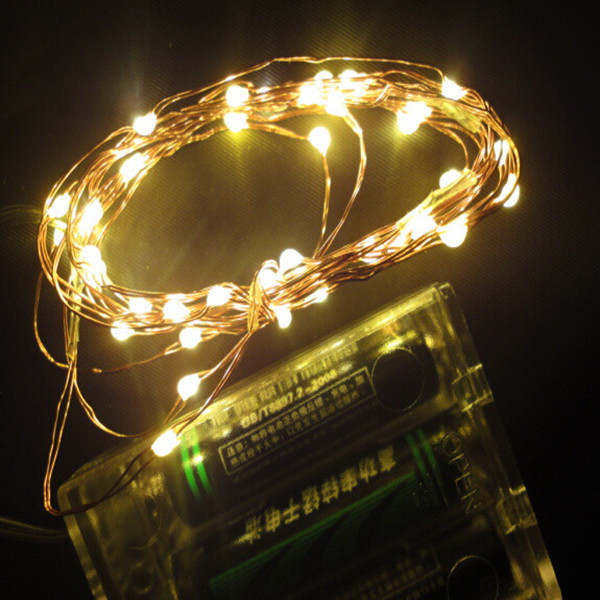 休日の装飾クリスマスの装飾銅線ミニリモコン調光器ledライトの文字列仕入れ・メーカー・工場