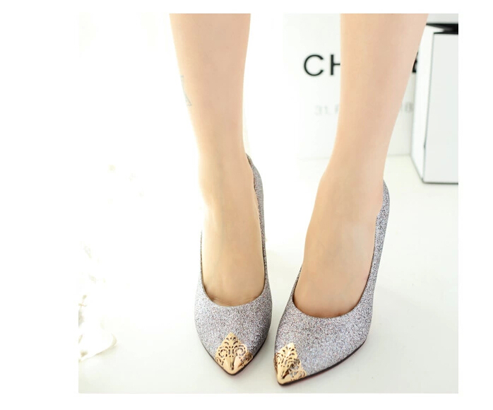 Classic Sexy Pointed Toe Red Bottom High Heels Women Pumps Shoes ...