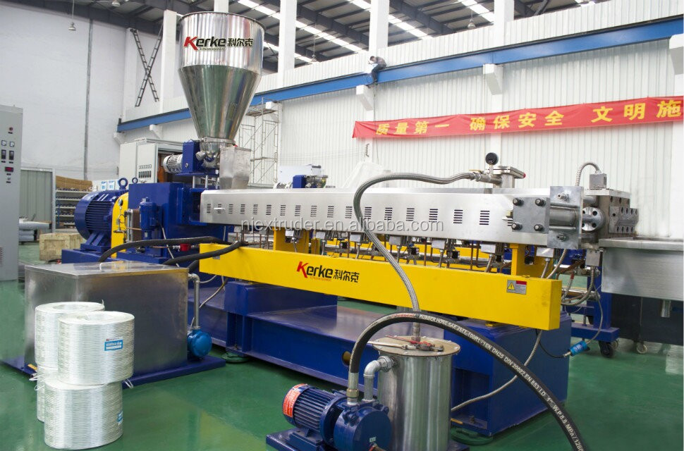 南京中国pp/pe/abs二軸スクリュー押出機リサイクルプラスチック製の機械仕入れ・メーカー・工場