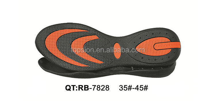 Alibabaのユニセックスエコ- フレンドリーなrb歩く行く革靴底粘着ゴム底仕入れ・メーカー・工場