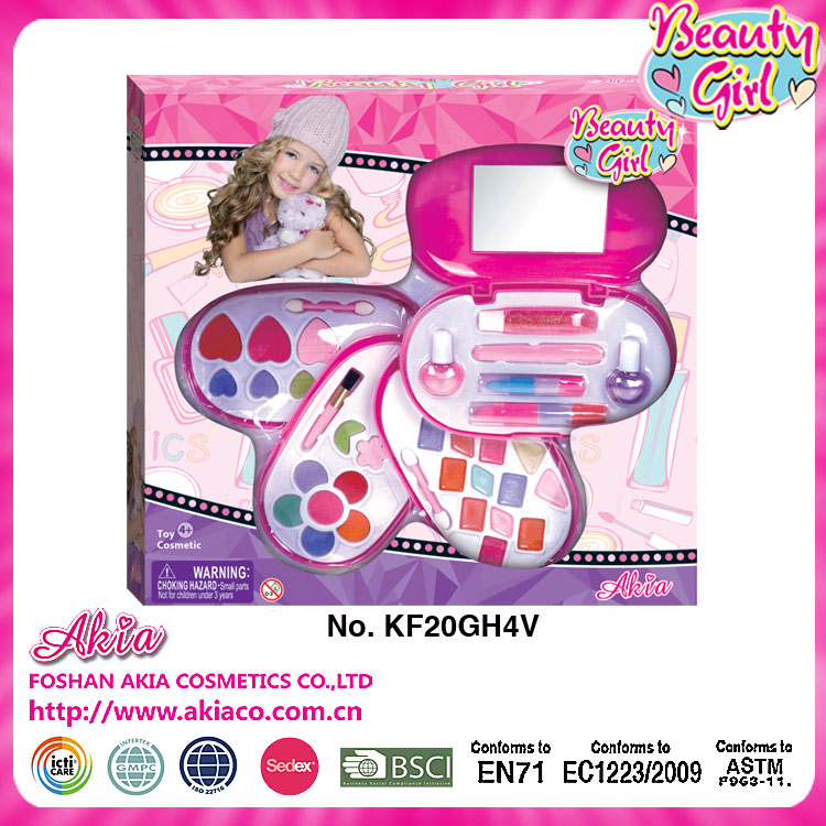 安全なミラー楕円形の化粧品美しさの女の子の子供のためのゲームキット 問屋・仕入れ・卸・卸売り