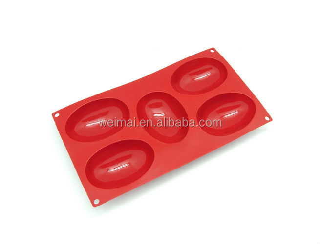different shape silicone baking molds for decoration