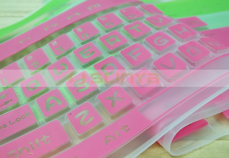 カラフルなエコ- フレンドリーなシリコンキーボードスキンデスクトップコンピュータ用のシリコンキーボードカバー問屋・仕入れ・卸・卸売り