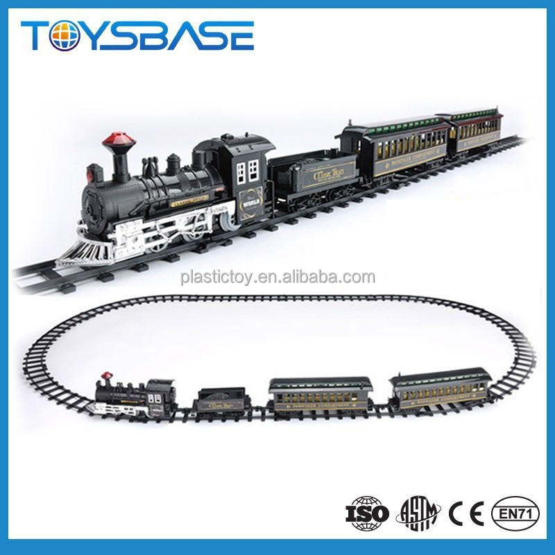  Battery Operated Plastic Toys Set Large Ho Scale Model Train,Train Toy
