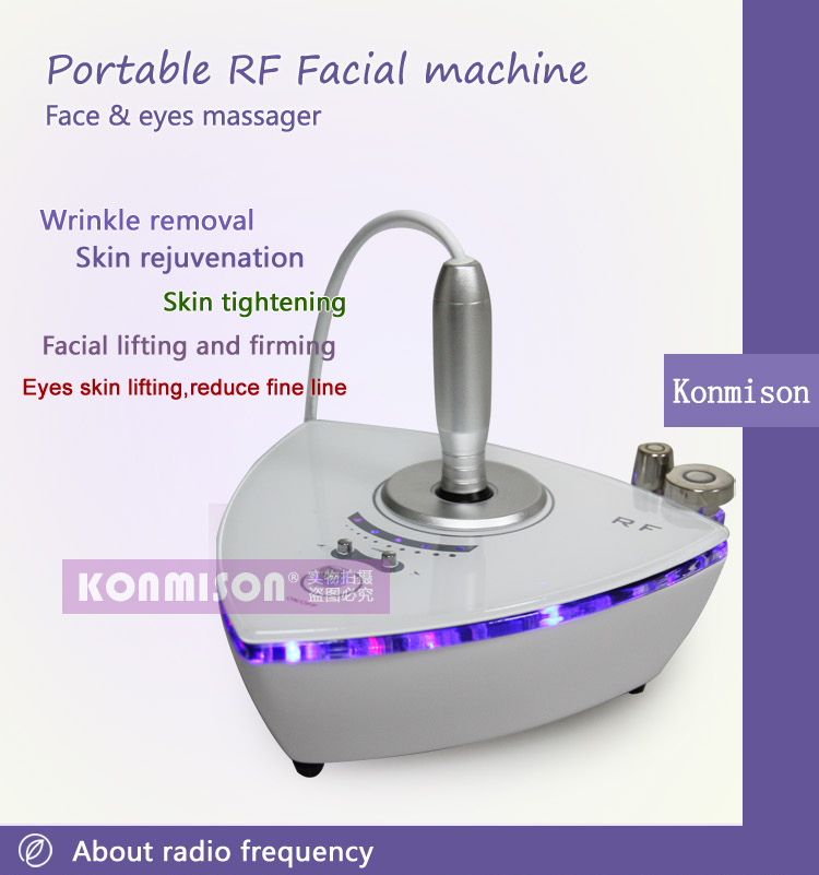 RF Facial Machine 2 In 1 Bipolar Radio Frequency For Wrinkle Removal