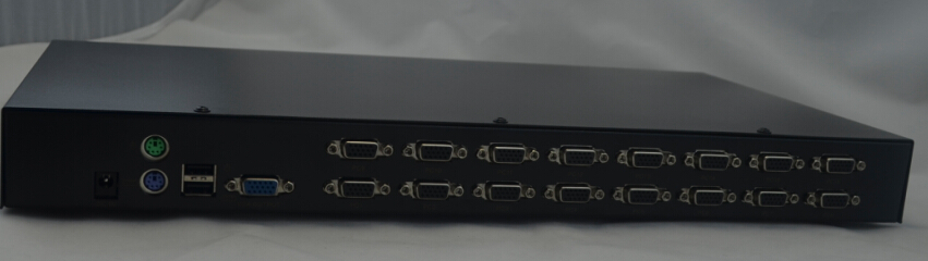 高品質16ポートkvmスイッチャー、 16入力1出力、 usbキーボードとマウス問屋・仕入れ・卸・卸売り