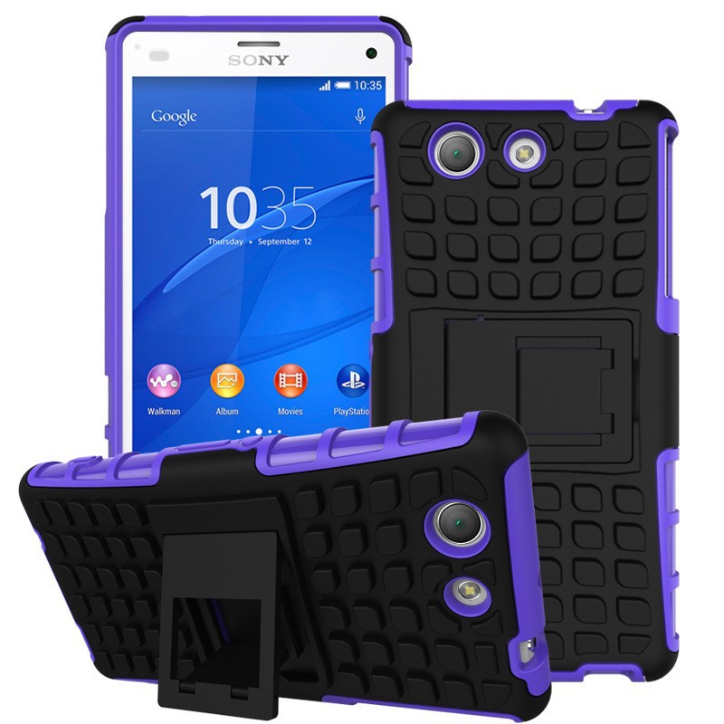 頑丈なケースヘビーデューティーバックカバー電話ケースのためのソニーxperiaz4コンパクト仕入れ・メーカー・工場