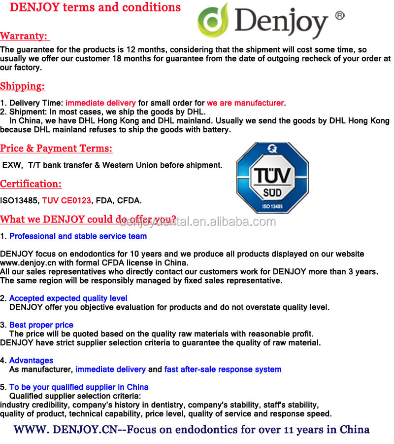 最高の折り畳み式の歯科用ユニットjoypex5joypex5denjoy歯科頂点ロケータ、 tuvドイツce0123仕入れ・メーカー・工場