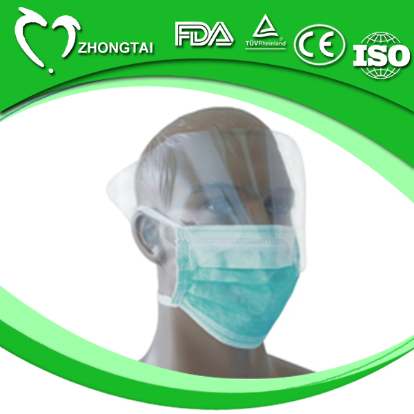 使い捨て付き手術用フェイスマスク、 医療用外科用バイザー問屋・仕入れ・卸・卸売り