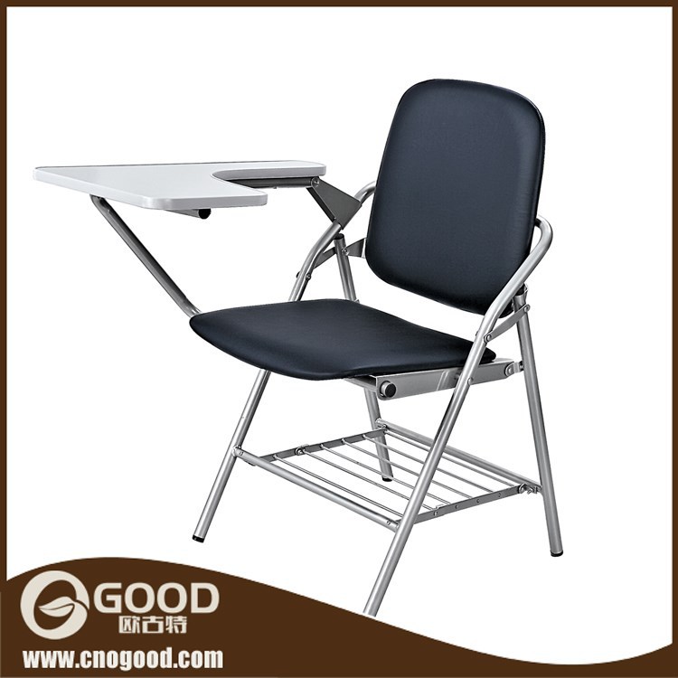 の学校の椅子タブレットアーム付き/プラスチック折りたたみ椅子で学校用家具の学生椅子仕入れ・メーカー・工場