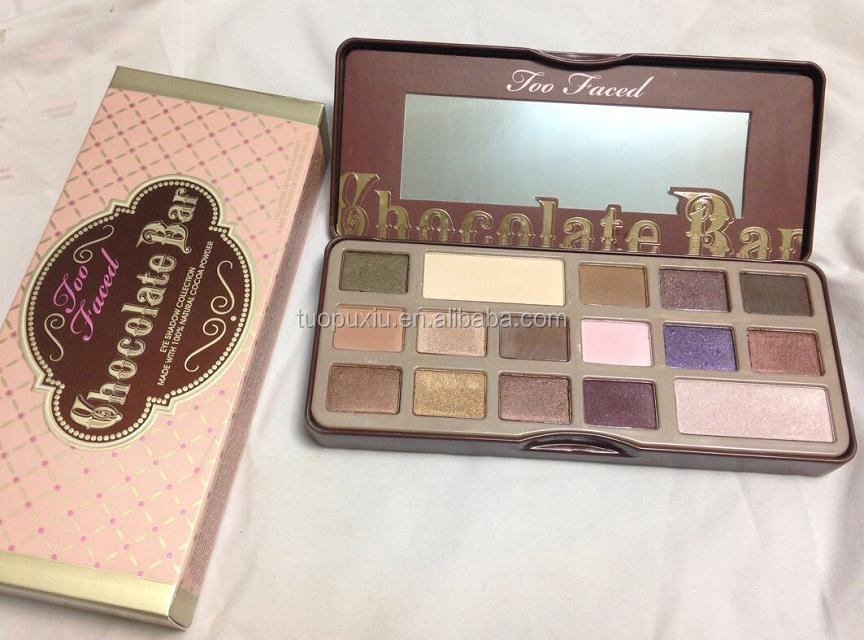 New Arrived Eyeshadow Palette T.oo F.ac-ed CHOCOLATE BAR 16 Colors Eye shadow Palette