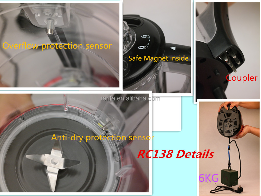 RC138A heavy duty blender& SOUP MAKER HOT SELL SHUNDE