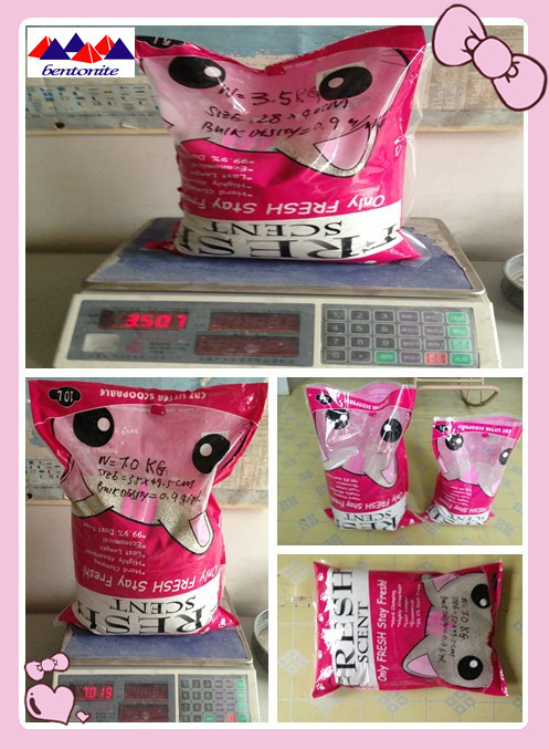oem高品質の卸売中国で不規則なベントナイト猫砂問屋・仕入れ・卸・卸売り