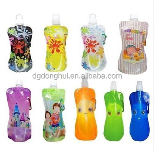 New 480ml Portable Foldable Sport Water Bag Bottle cycling, Hiking and CampingNew 480ml Portable Foldable Sport Water Bag Bottle