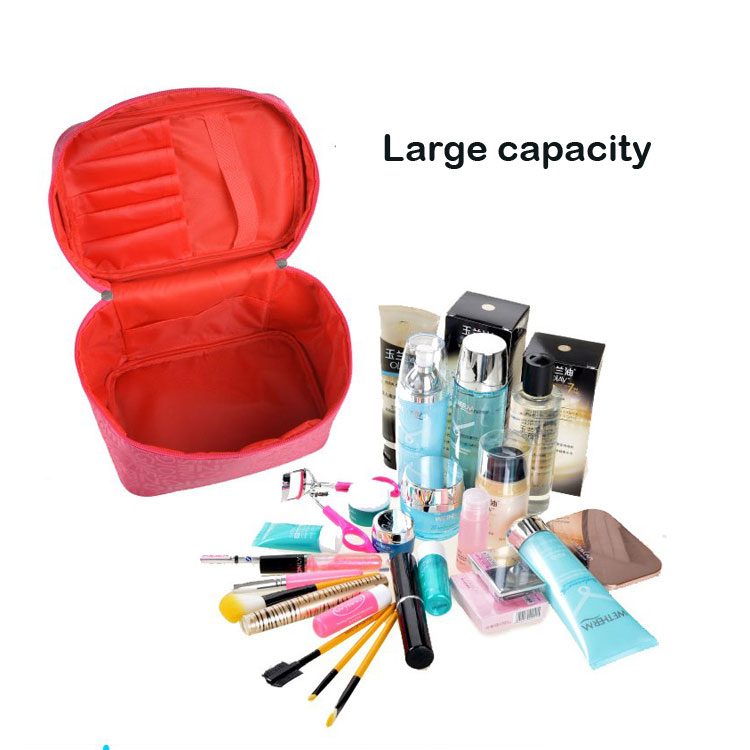 Brand new Supplier Newest custom shape printed elegant cosmetic kit bag
