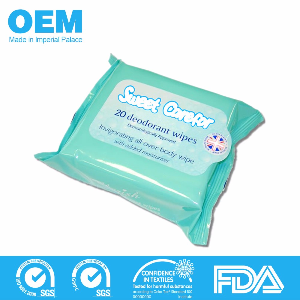 Personal Care Wipes Deodorant Wipes Manufacturer Buy Deodorant Wipes