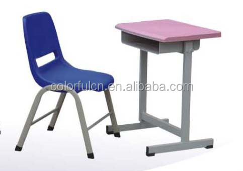 診察デスク& チェア販売のための学生の家具・机a-017の教室の椅子仕入れ・メーカー・工場