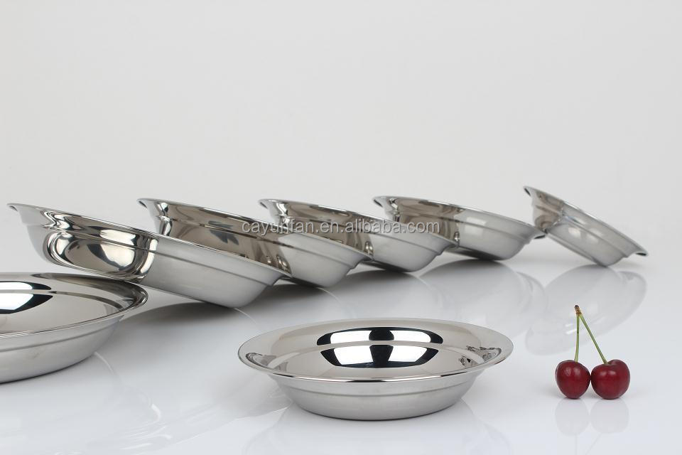異なるサイズのフードプレートノン/- 磁気スープ洗面器セット/me<em></em>talフルーツプレートセット問屋・仕入れ・卸・卸売り