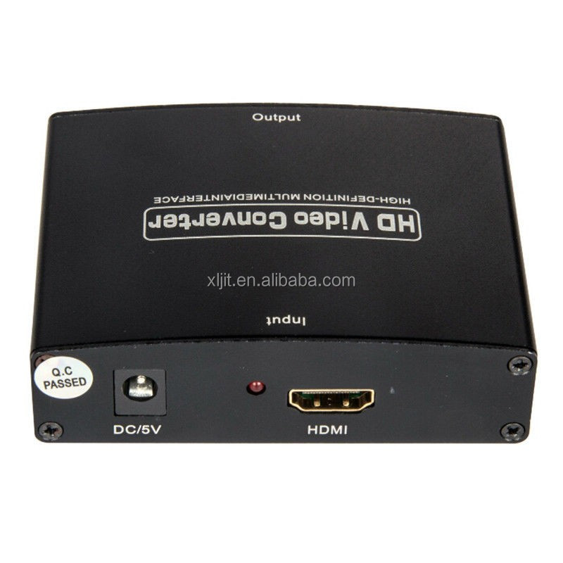 Hdmi へ の rgb コンポーネント (ypbpr の) ビデオ + r/l オーディオ アダプタ コンバータ hd テレビ仕入れ・メーカー・工場