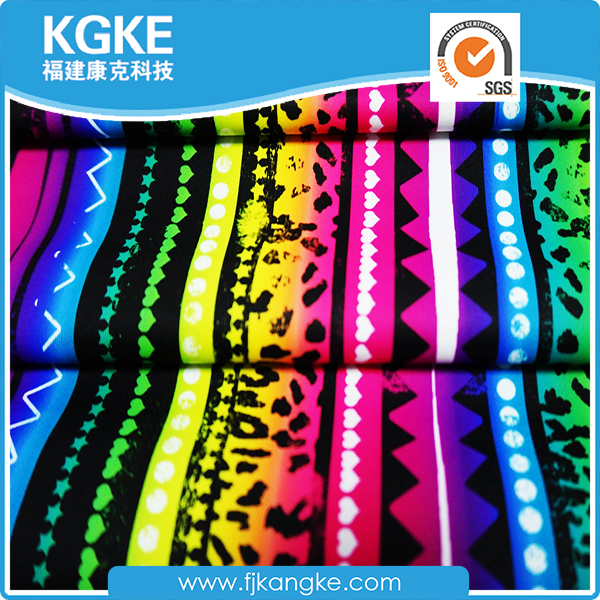 african printed spandex fabric