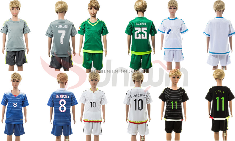 子供のためのポルトガルサッカージャージ、 青少年サッカーユニフォーム仕入れ・メーカー・工場