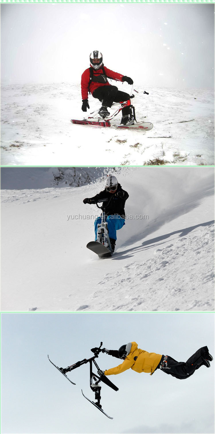 snowscoot、 雪のバイク、 雪の大人のスクーター、 雪そり問屋・仕入れ・卸・卸売り