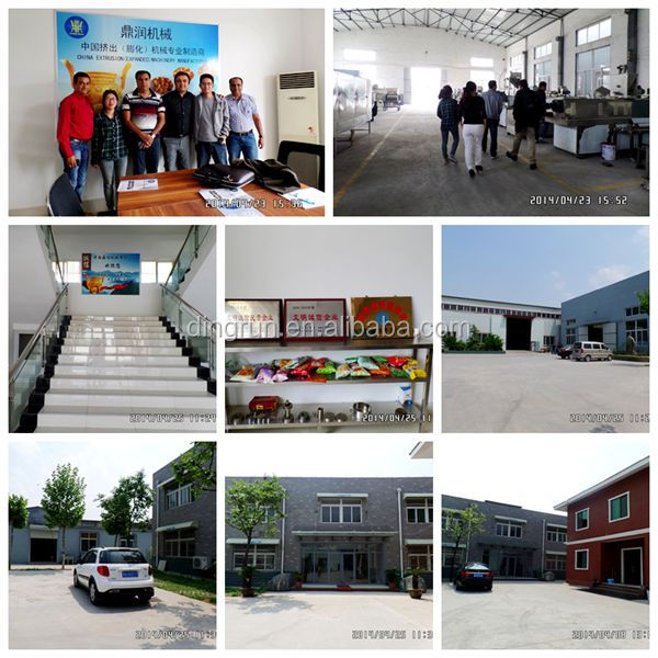 Extruded Corn Curls Snacks Food Making Machinery