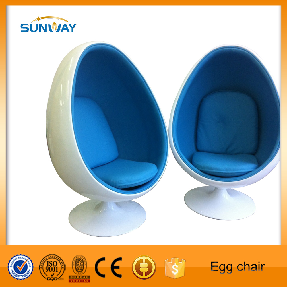豪華なスタイルの卵の椅子、 近代的なファイバーグラス製楕円形の卵の椅子、 卵のボールチェア仕入れ・メーカー・工場