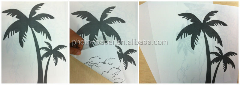 double side laser film