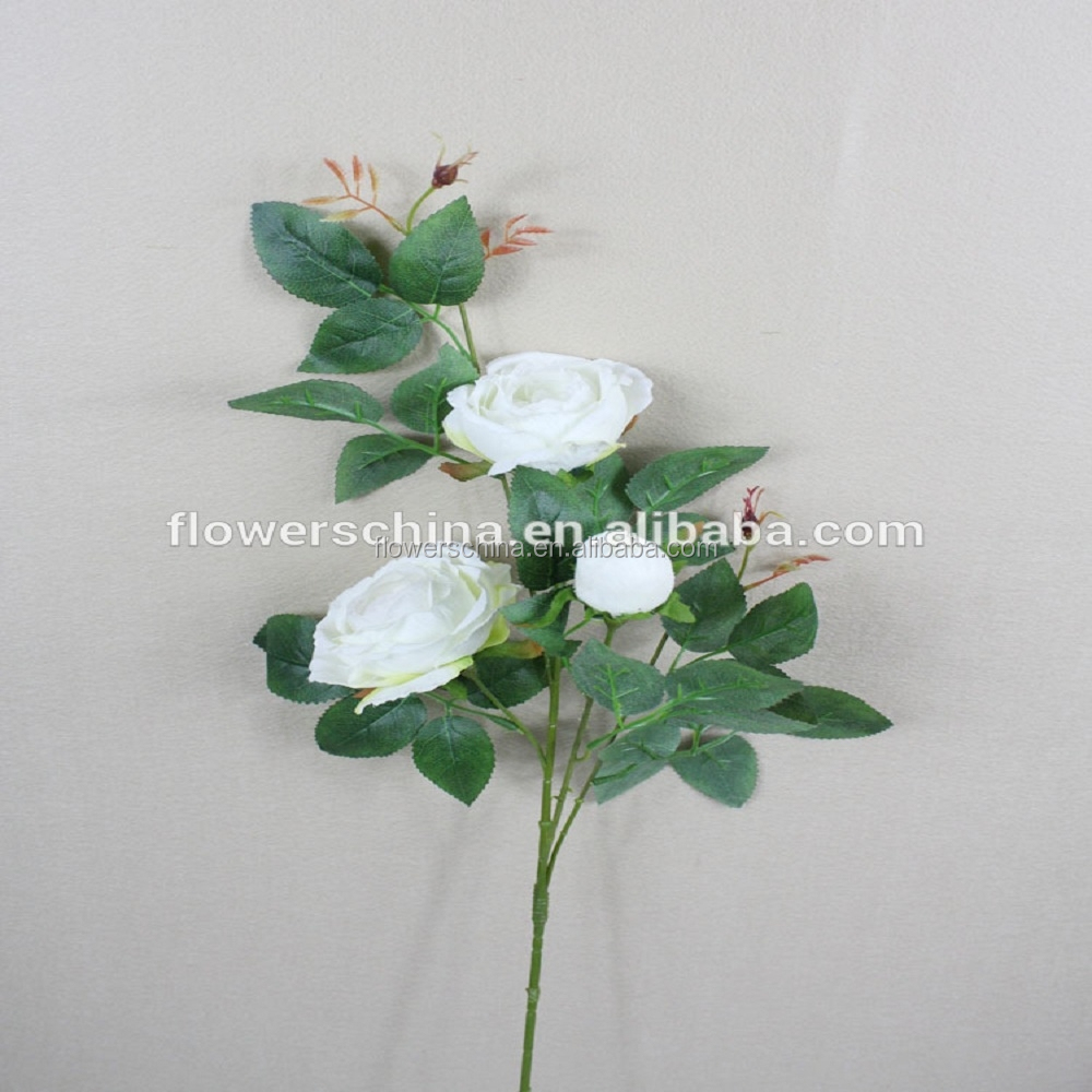 artificial wedding flowers single long stem rose