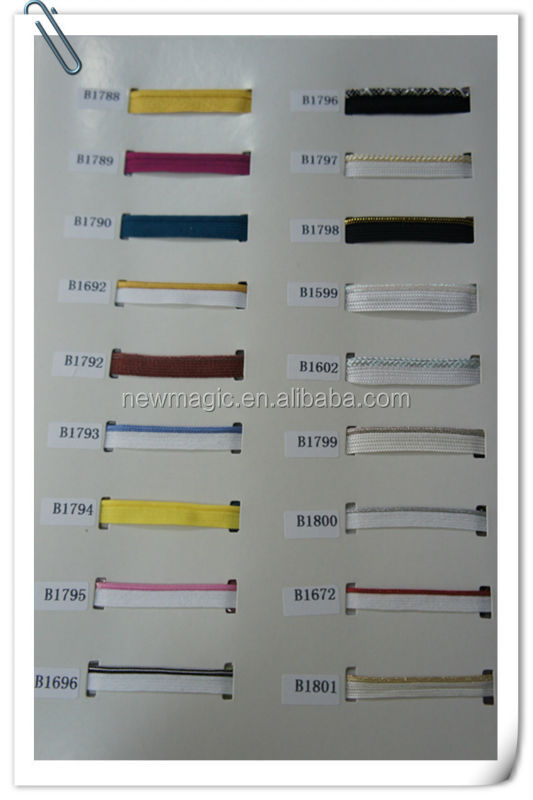 高品質のポリエステル配管のコード/nylonパイピングテープ/綿パイピングテープ/綿配管のコード問屋・仕入れ・卸・卸売り