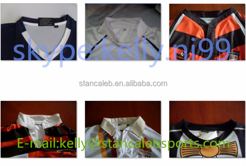 安いプレーンスタンcalebバルクラグビージャージ/ラグビートレーニングシャツ最新のプラスサイズ/新しいスタイルタイトフィットラグビートップス仕入れ・メーカー・工場