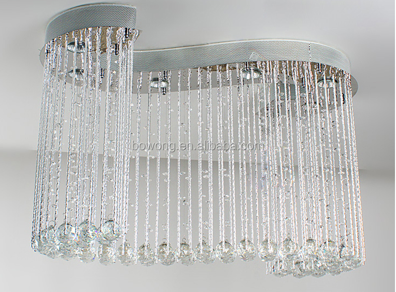 2015 tessuto funky led luci lampadari, elegante foyer lampadario ...