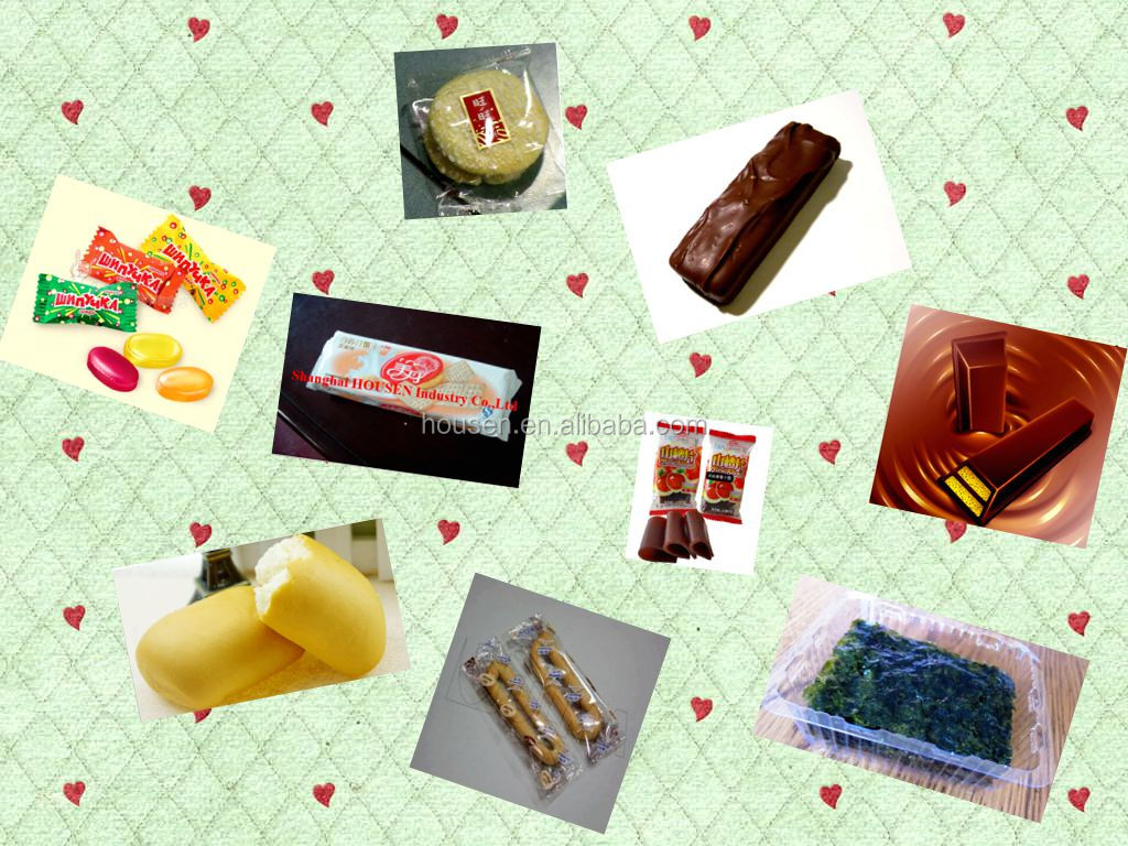 Automatic chocolate bar flow packing machine for sale