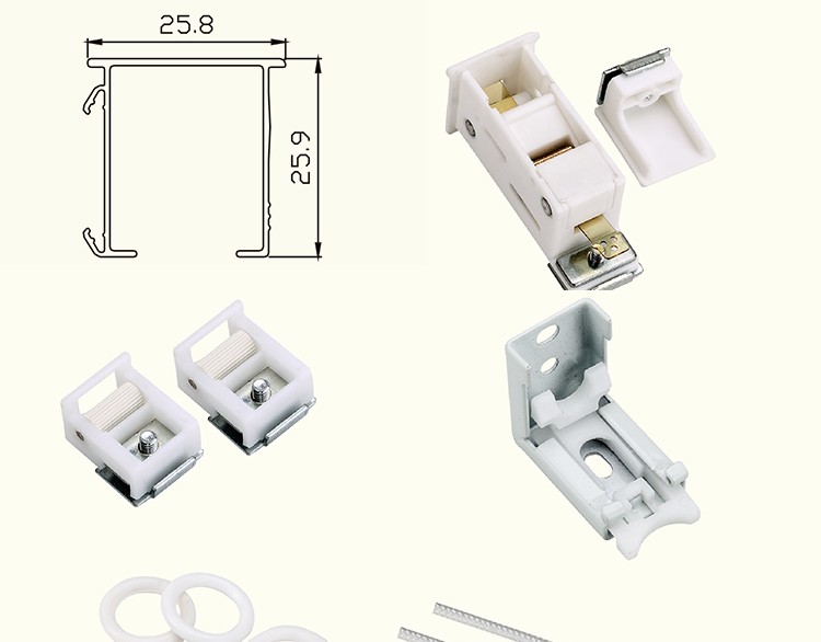 Hot Item Roman Blind Spring Loaded Brackets Buy Roman Shade Bracket