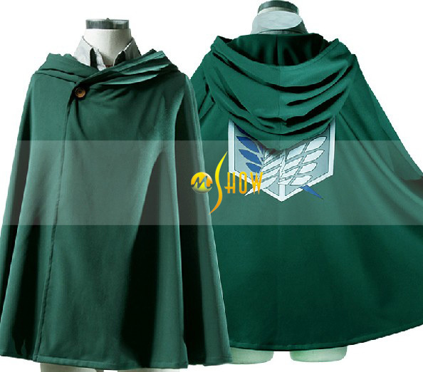 映画・テレビへの攻撃コスプレ衣装マントタイタンアレンmikasaaハロウィーンパーティーコスプレ衣装販売のための問屋・仕入れ・卸・卸売り