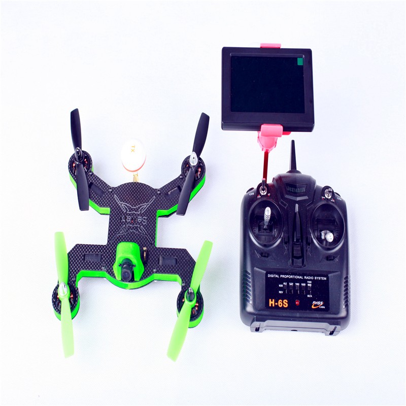 fpv racing drone kit with goggles