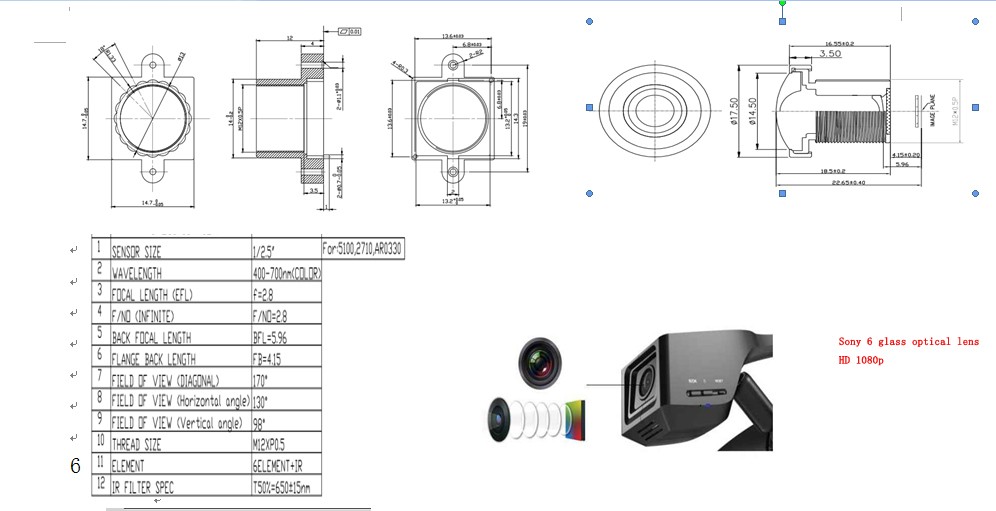 HD1080P One Len Car Camera Recorder Car Driving Video Recorder G-sensor Special For Landrover And Jaguar