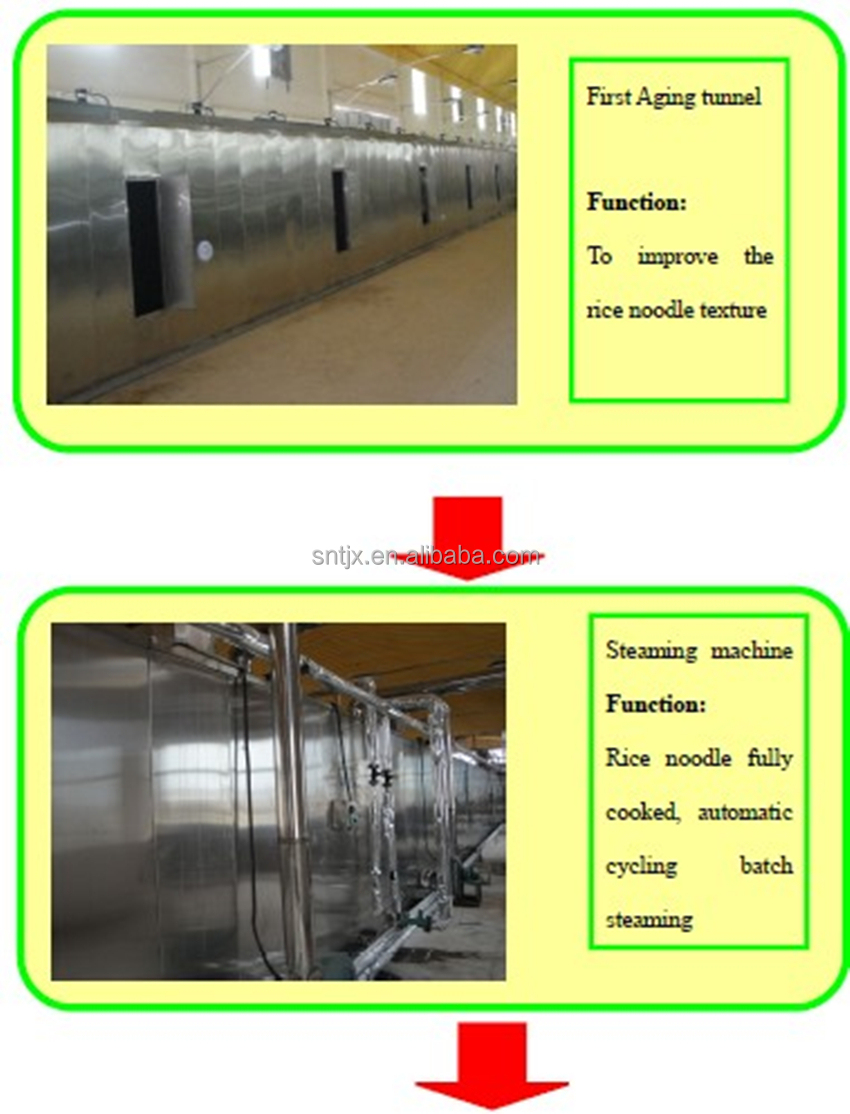 15 tons/day Industrial Stick Rice Noodle Processing Machine