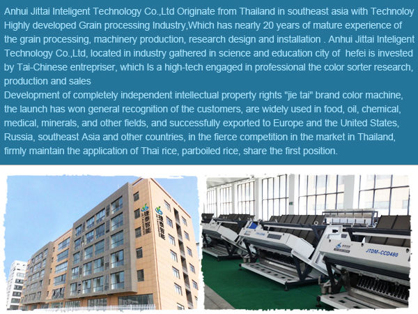 2014 the new design advanced led light and ccd 384 channels rice color sorter in rice milling machine