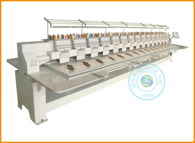 Industrial Embroidery Machine Big Area 15 20 21 24 28 42 Head Flat
