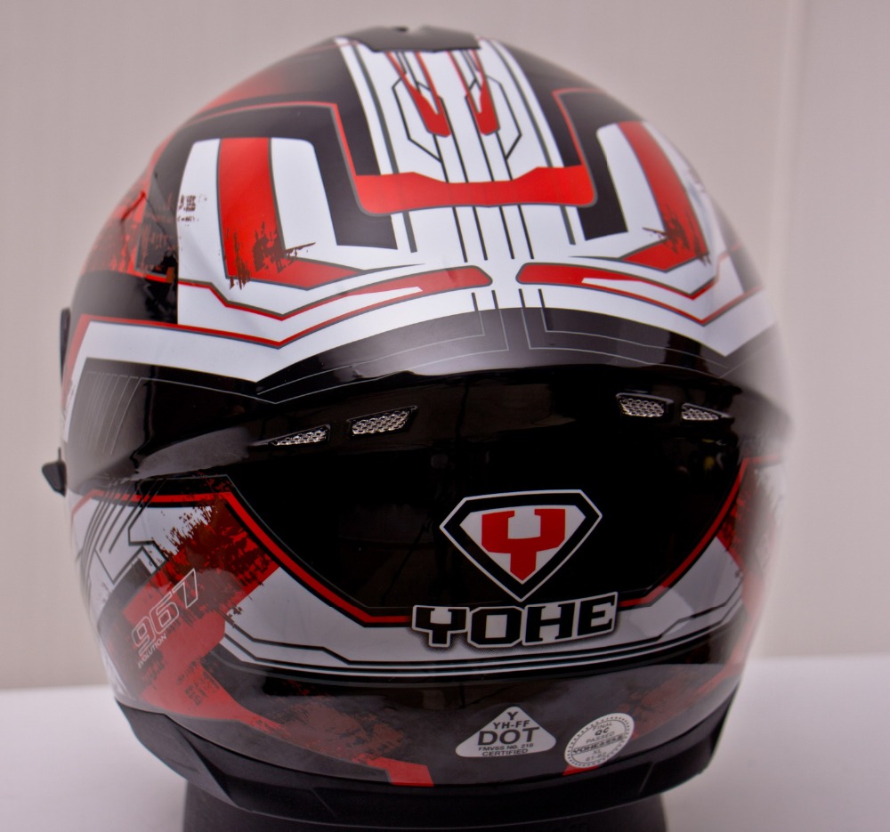 popular DOT ECE NBR double visor motorcycle helmet