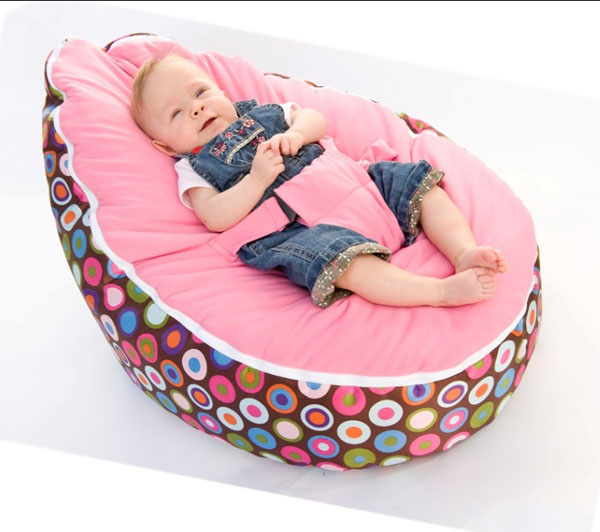 高品質赤ちゃん豆袋のベッドを持つベースで作られた印刷pvc2ソフトベルベットの層からvisiビーンズ工場問屋・仕入れ・卸・卸売り