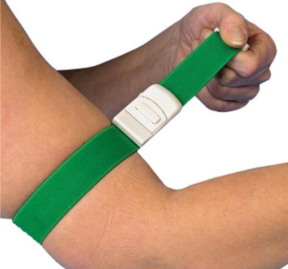 Blood Collection Phlebotomize Assistant Device Reusable Tourniquet