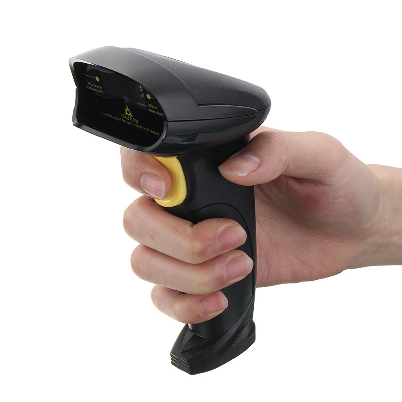 Portable 1d Laser Scanner Usb Barcode Scanner Reader ...