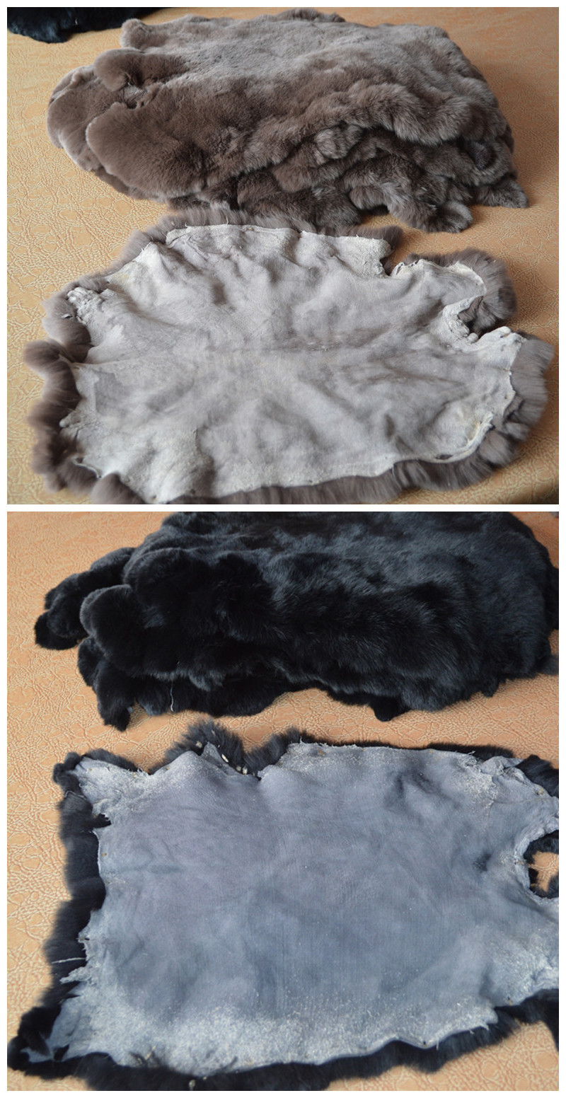 Designer Top Sell Rex Rabbit Skin Fur Plate Buy Rex Rabbit Fur Plate
