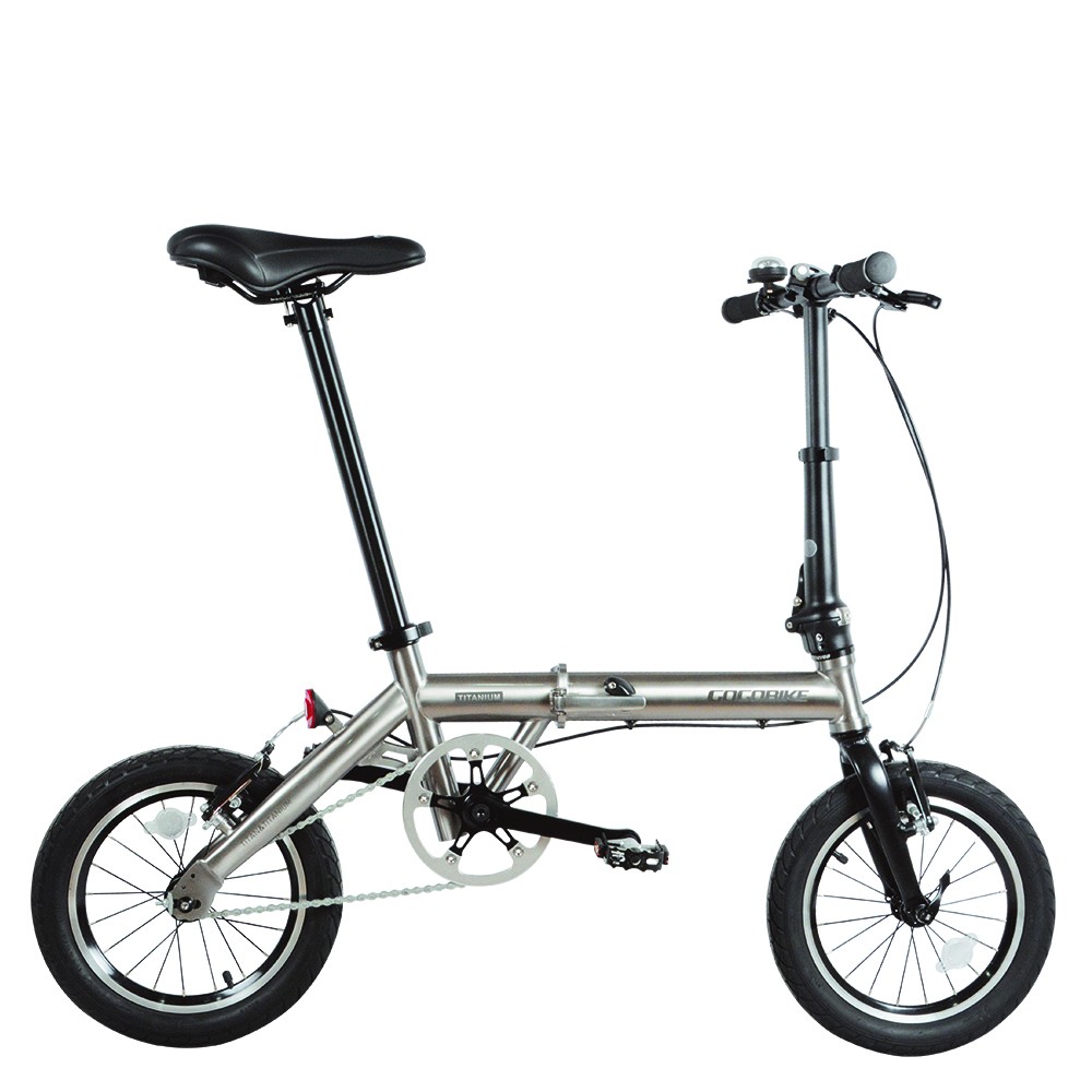 High End 14 Inch Titanium Folding Bike - Buy Folding Bike,Titanium Folding Bike,Titanium Bike 